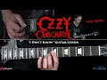 Download Lagu Ozzy Osbourne - I Don't Know Guitar Lesson - Randy Rhoads