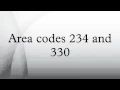 Area codes 234 and 330