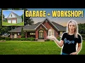 Berea KY Homes For Sale POV Brick Ranch With 2 Car Garage Workshop