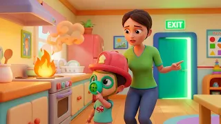 फायरफाइटर गाना 👨‍🚒 hindi bachchon ke gaane aur cartoon 🎶 Baby Berry