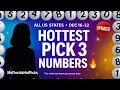 Lagu 🔥Hot Pick 3 Lottery Numbers for Every State in the US