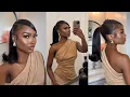 How to Barbie Doll Ponytail with Swoop BUDGET FRIENDLY Very Detailed Tutorial NauteyaWhyee