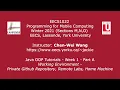 EECS1022 W21 - Java Tutorials