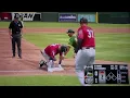 Great Lakes Loons Munoz hits triple vs Lansing Lugnuts