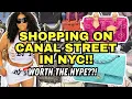 I SPENT TWO HOURS SHOPPING ON CANAL STREET IN NYC BAGS JEWELRY AND MORE