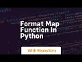 format map function in python