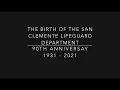 Birth of San Clemente Lifeguard Department 90th Anniversary