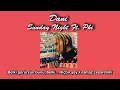 070 Shake ft. Phi - Sunday Night (Türkçe Altyazılı)