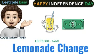 Lemonade Change Leetcode 860 codestorywithMIK