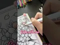 Coloring Cherry Blossoms Relaxing Art from Flowers Coloring Book Creativity Relaxation
