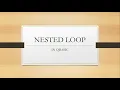 Nested FOR NEXT Statement in QBasic CODE MANIA