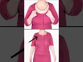 Lagu Best tip to Downsize a Wide Neckline Miarti 🧵✂️