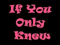 Patti Labelle - If Only You Knew (Lyrics)