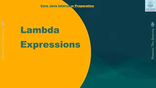 Java 8 Lambda Expressions Tutorial Java Interview Preparation