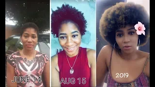 my hair journey from relaxed to natural and now locs 