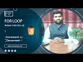 For Loop in Javascript Increment and Decrement Concept Class 18 Basic Programming
