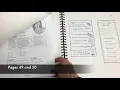 How I organize my Spanish One Interactive Notebook