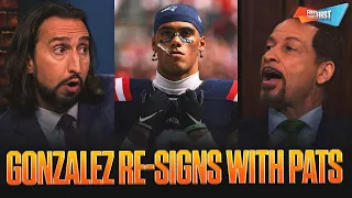 Patriots re-sign Christian Gonzalez in record-setting deal, How will Mahomes perform Week 1? | FTF