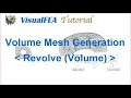 Volume Mesh Generation by Revolve Algorithm