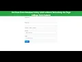 AJAX tutorial in Hindi Part 5 Get data from a database without refreshing the page using AJAX Hindi