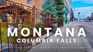 Explore Downtown Columbia Falls Montana on this Walking Tour