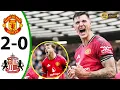 Download Lagu Manchester United vs Sunderland 2-0 Highlights \u0026 All Goals 2025 🔥 Benjamin Sesko Goal