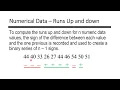 Runs test for randomness