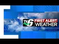 FIRST ALERT Dodging t showers this weekend
