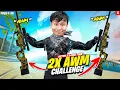 Alleen 2x Awm \u0026 M82B Sniper Challenge in Solo vs. Squad🔥Tonde Gamer - Free Fire Max