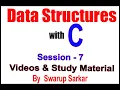 Data Structures with C Session - 7 Functions by Swarup Sarkar