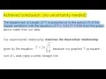 L3phy Conclusion at A and M for Regular Pendulum