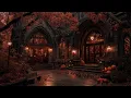 Download Lagu Gothic Pumpkin Library in Enchanted Autumn Night🍂Dark Academia Ambience for Studying \u0026 Reading