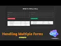 Handle Multiple Forms using django Single Page