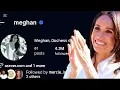 Download Lagu “Meghan’s GLOBAL Impact: 4.1M Instagram Milestone After WLM S2.
