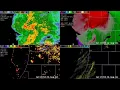 August 20 2016 West Michigan Tornadoes Feature-following radar loop