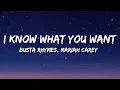 Download Lagu Busta Rhymes, Mariah Carey - I Know What You Want (Lyrics) ft. Flipmode Squad