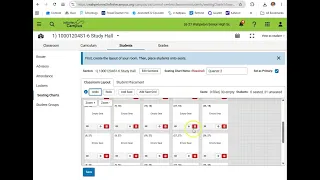 Making Seating Charts on Infinite Campus