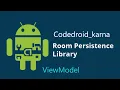 ViewModel for Our Room Database using KOTLIN