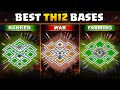 BEST TH12 Base 2026 Anti 3 Star Ranked Farming War Base
