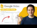 How to Add Custom Fonts in Google Slides 2026 Step by Step Guide