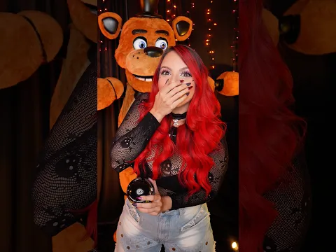 FREDDY MINIATURA vs TAMAÑO REAL ANIMATRONICO!😱🤎 #fnaf #animatronics #freddyfazbear