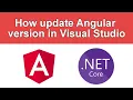 How update Angular to the latest version in Visual Studio
