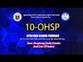 10-OHSP OPEN HIGH SCHOOL PROGRAM Dagupan City National High School - JHS Moving Up