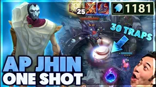 CRAZY TRAP ONE SHOTS | INSANE SNIPES | 1000 AP JHIN - BunnyFuFuu