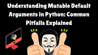 How to solve question involving mutable default arguments in Python explained