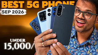 TOP 5 Best Phone Under 15000 - SEPTEMBER 2026✨​ ​​​Best 5G Mobile Under 15K
