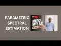 19 Parametric Spectral Estimation