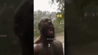 WHICH SCREAM IS REAL