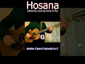 Download Lagu Hosana (What the Lord has Done in me) Guitar Tutorial #shorts