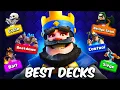 TOP 5 BEST Decks for Every Deck Strategy in Clash Royale